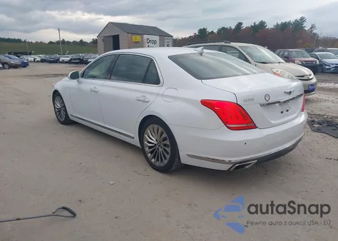 2018 Genesis G90 3.3T Premium из США, поврежденный, VIN KMHG34JAXJU045182